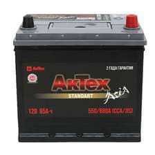 АКБ-6СТ-65 (550А) о/п АКТЕХ STANDART ASIA  г. Свирск 232х175х225